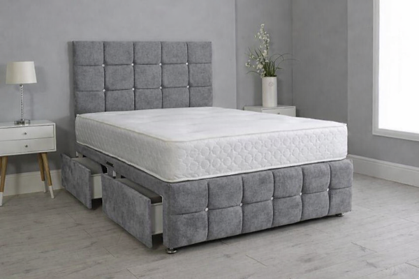 Barcelona Divan Bed With Mattress