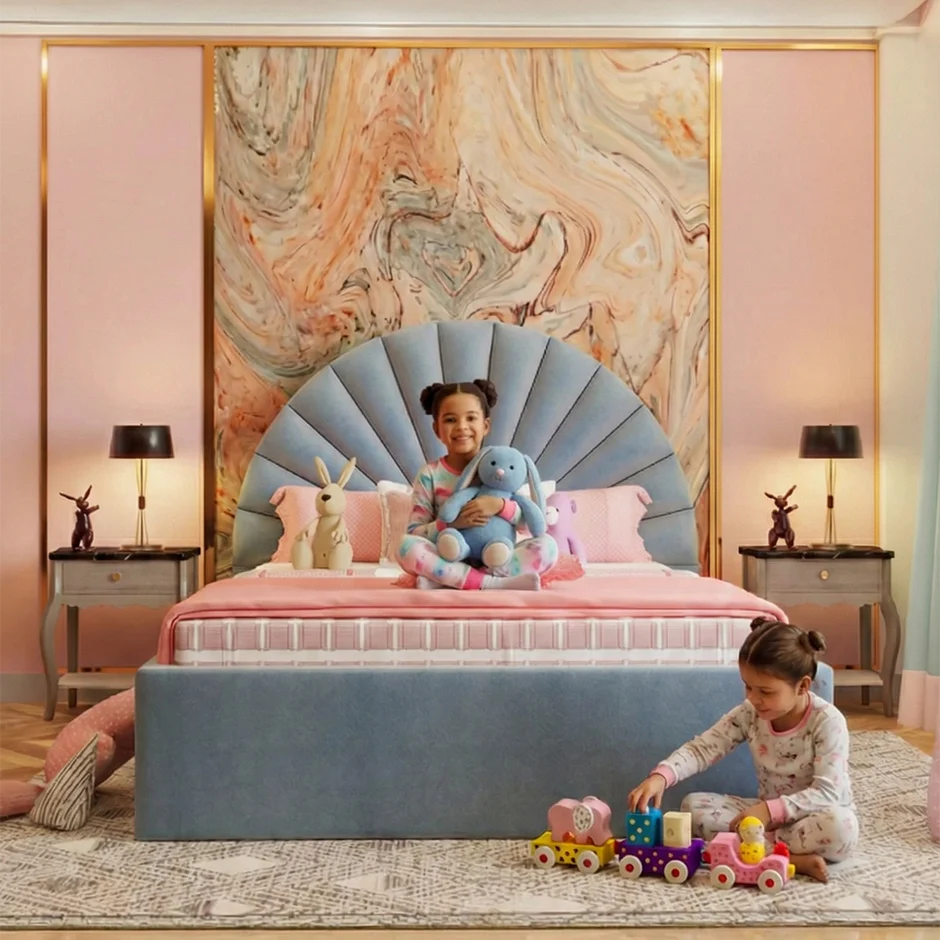 Sweet Dreams Upholstered Kids Bed
