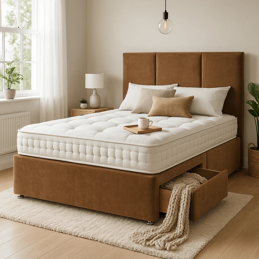 Madison Divan Bed With Mattress