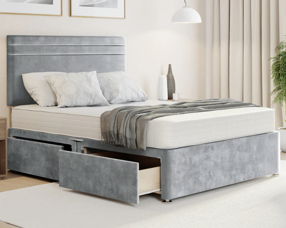 Lily Divan Bed With Mattress