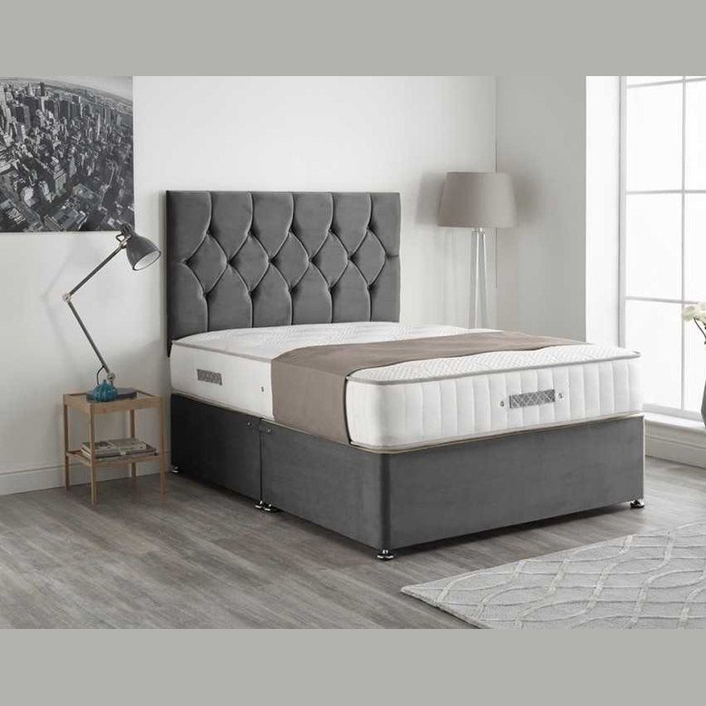 Ziggy Plush Divan Bed With Mattress